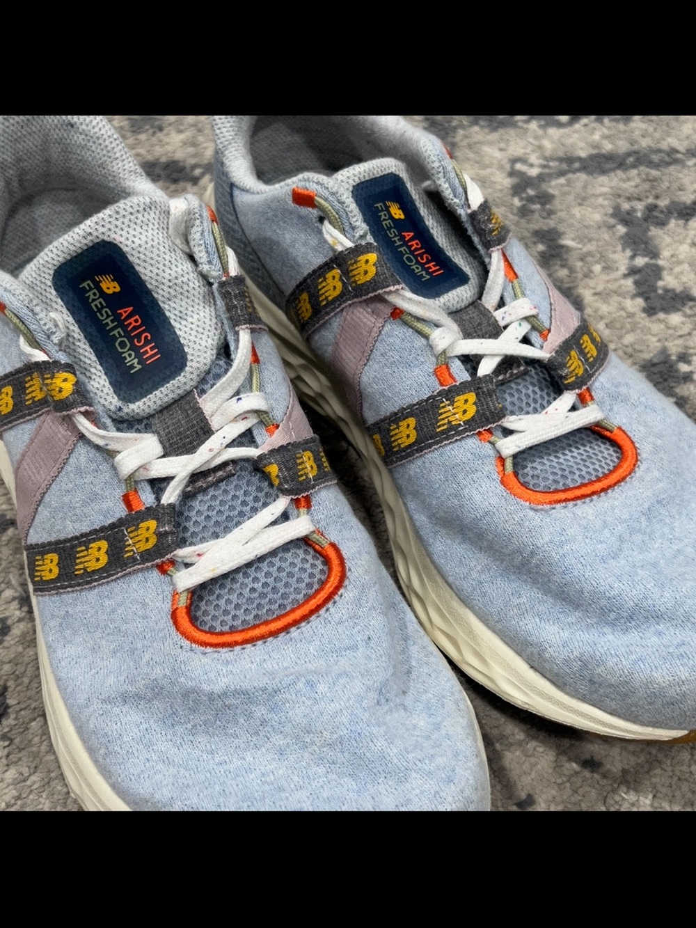 New Balance Fresh Foam Arishi v4 running shoes sneaker light blue Women Sz 10.5 - Picture 9 of 11